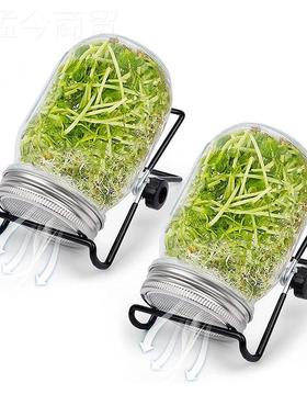 厂家1000瓶大ml容量梅森物带过滤网保鲜密储封蔬果UNN豆浆饮料