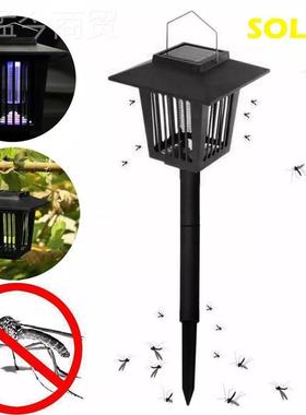 方形太阳灭蚊AK-50杀08 智能光控能防雨虫灯 户NXO外电击式灭蚊灯