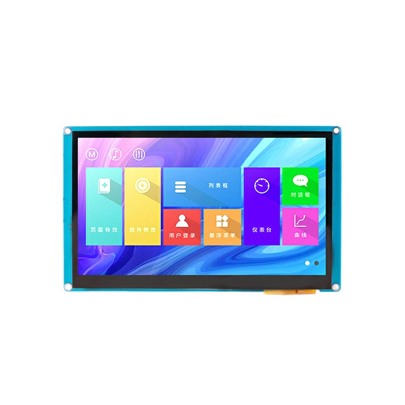 7寸HMI串口智能屏电容/电阻触摸液晶显示屏 TJC80N48X370_011C/R