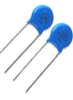 ZOV压敏电阻器 7D201K 7mm 07D201K 200V浪涌抑制防雷电阻器 现货