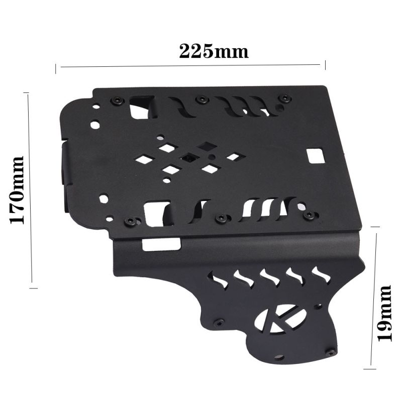 适用电动车深远0i09 A7 A8 T90载人后货架加厚加大后坐垫座包配件
