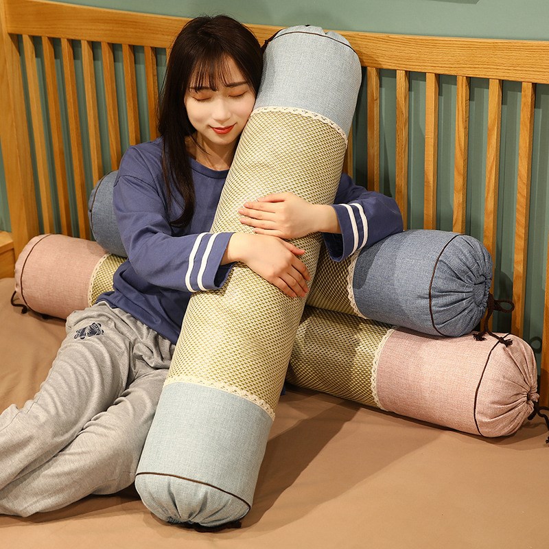 夏季凉席长条枕抱枕女生侧睡夹腿靠枕男生款卧室孕妇床上靠垫枕头