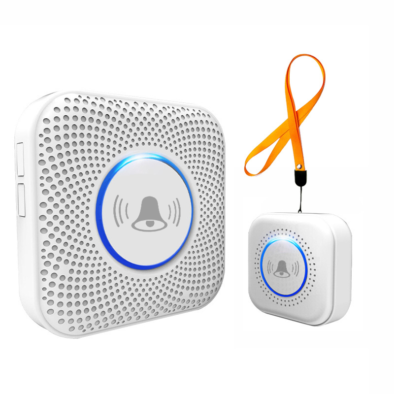 老人呼叫器家用无线智能电子一拖二远距离紧急Y报警遥控门铃