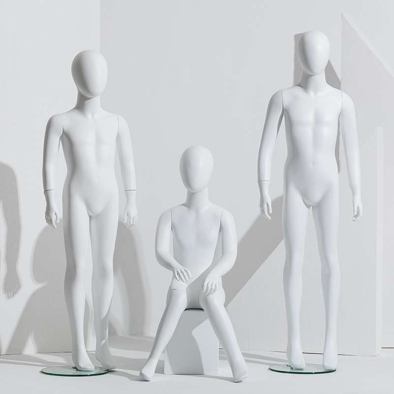 哑白儿童模特道具全身小孩模特儿童童装展示架人体小童模特架子