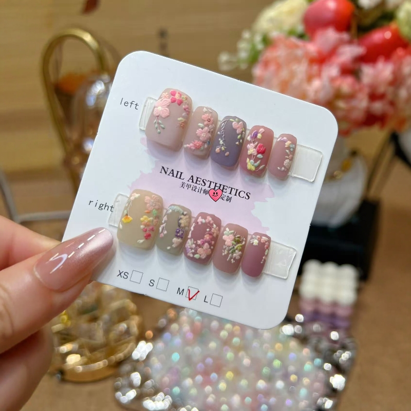 梵甲优品C371莫奈花园穿戴甲