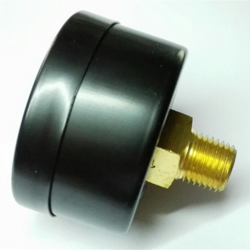 y-50-Z 160psi 11bar npt1/4螺纹 双刻度轴向压力表 Y50 直径50mm