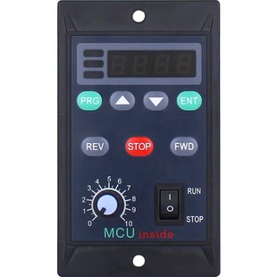 52调速器单相220齿轮减速电机速度控制器数显智能正反转表支架