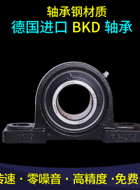 德国BKD进口带座外球面轴承UCP313 314 315 316 317 318 320 322