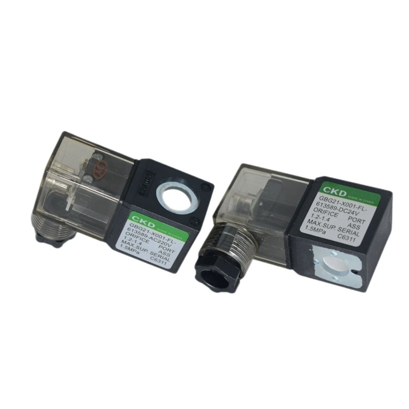 新品CKD GBG21-XD01-FL-613589全铜线圈AC220V 24V内孔10MM