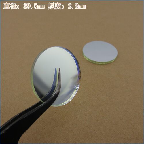 进口玻璃镀膜通光镜片尺寸可定制 680nm-760nm通过滤光片红光高透