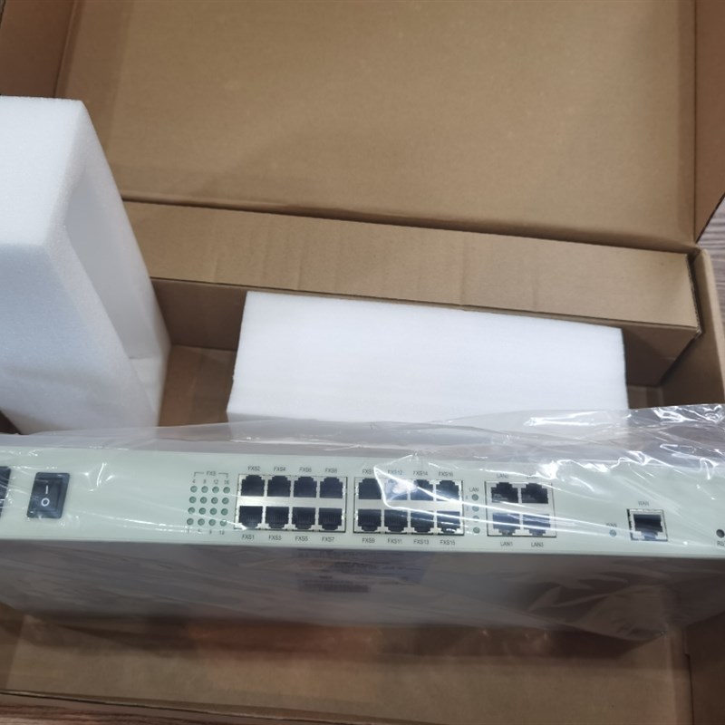 全新瑞斯康达MSG32016VAC 16路IAD语音网关