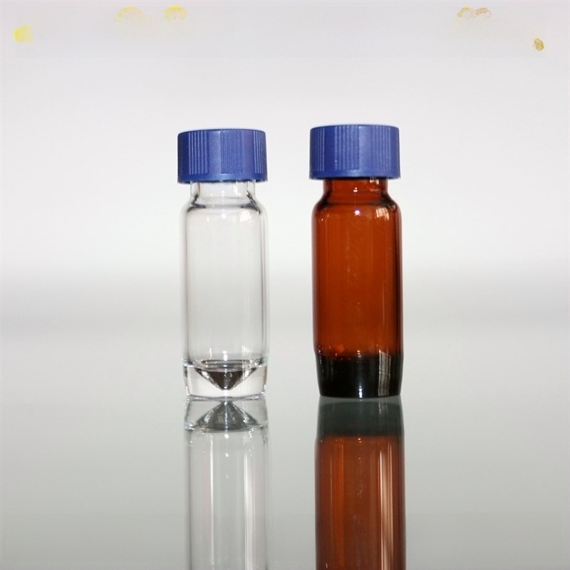 9mm高回收V锥形底微量进样瓶1.5/2ml样品瓶实验室ptfe硅胶覆合垫