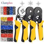 6管型针型端子压线钳VE冷压端子压接钳电工接线工具组 HSC8