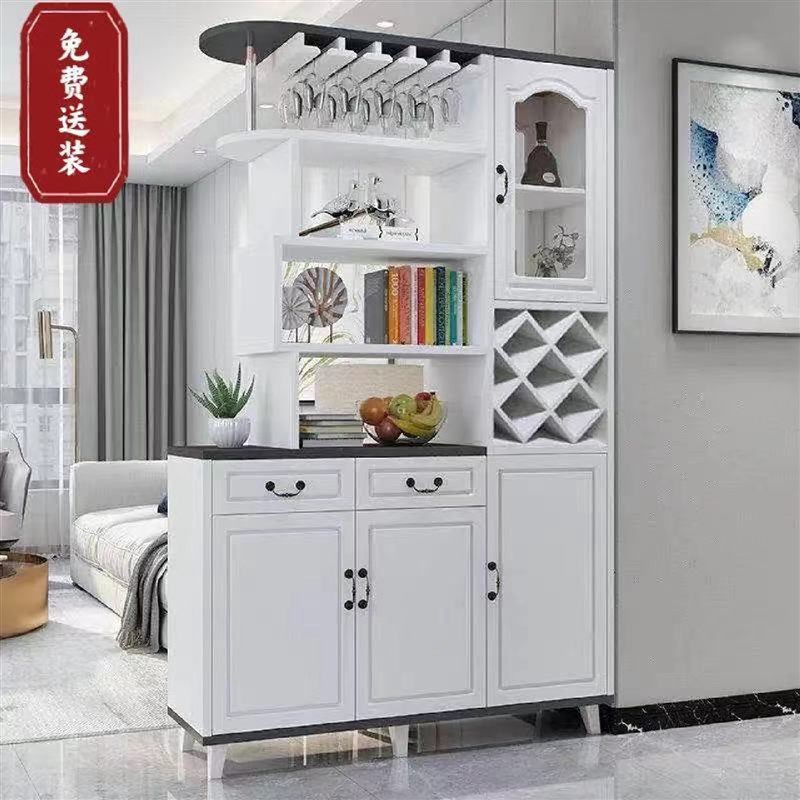 门厅玄关b隔断柜酒柜进门鞋柜双面客厅屏风装饰柜简约间厅储物柜