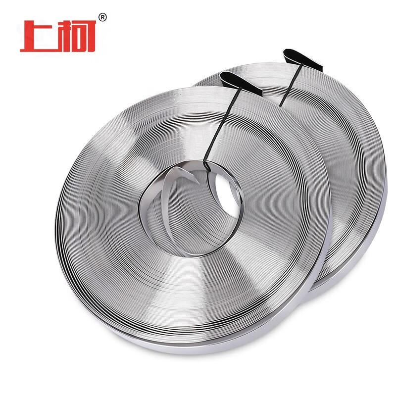 上柯C3164304不锈钢盘带电缆桥架绑E扎带金属打包带电杆标牌15X0.