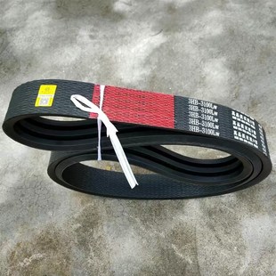 三角带联农红3HB3100LW福田沃得谷王迪尔犇牛青储机皮带氯丁芳纶
