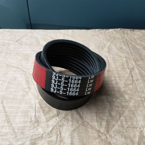 三角带中良红标9J-5-1664LW福田沃得超级锐龙收割机皮带氯丁芳纶