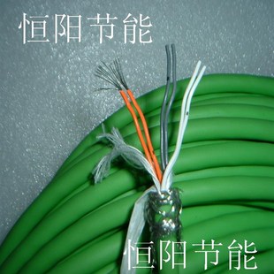 6.7 进口6芯0.2平方屏蔽线信号线控制线耐曲拖链TPU耐油韧性高柔