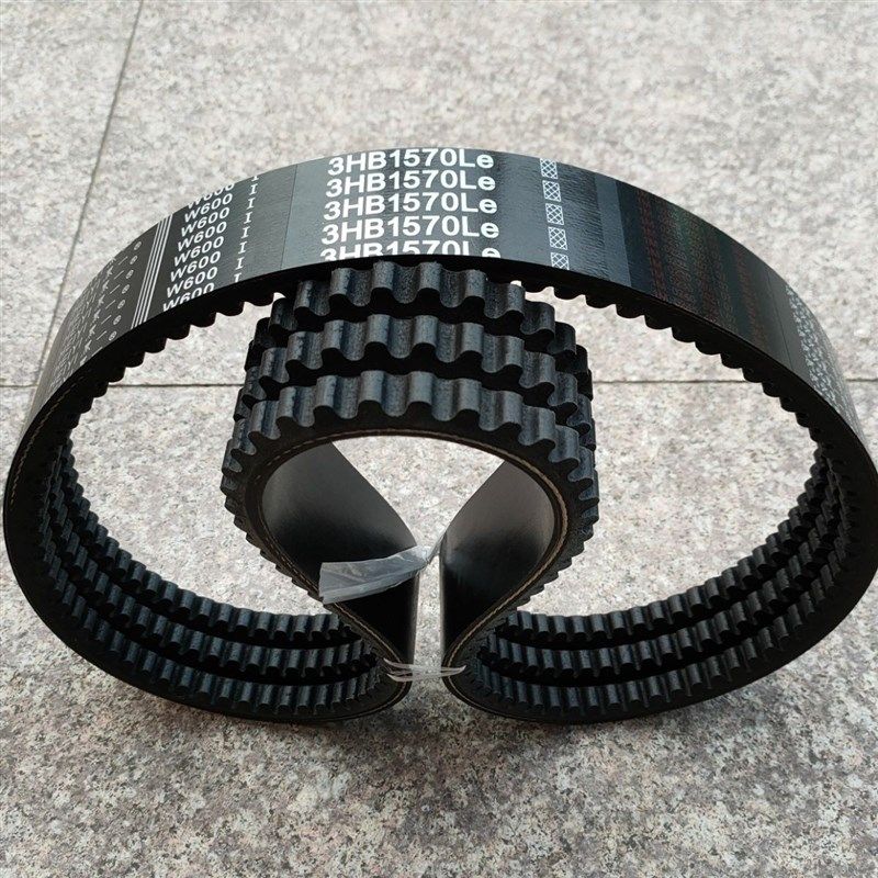 三角带黑一齿W600/3SB1570Le福田RG收割机主离合皮带氯丁胶芳纶线