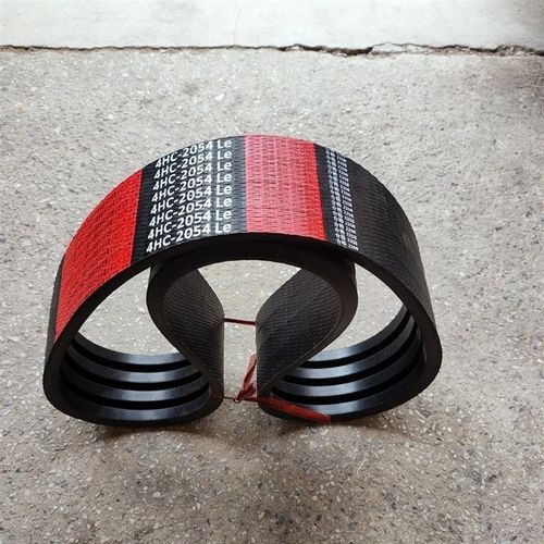 三角带红4HC2054Le福田沃得谷王勇猛常发玉米收割机皮带氯丁芳纶