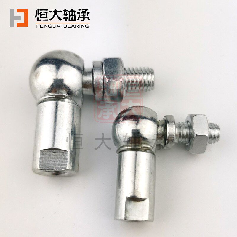 弯杆球头杆端关节轴承万向节汽车球头连杆拉杆CS-M5 6 8 10正反牙