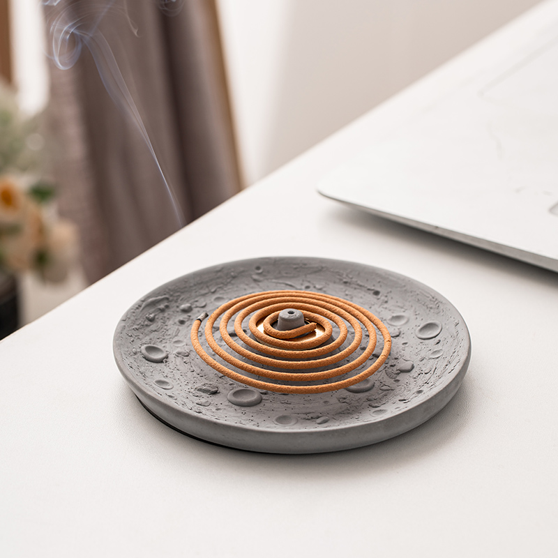 蚊香盘托创意蚊香架子熏香架线香C底座点香插檀香底座香炉家用室