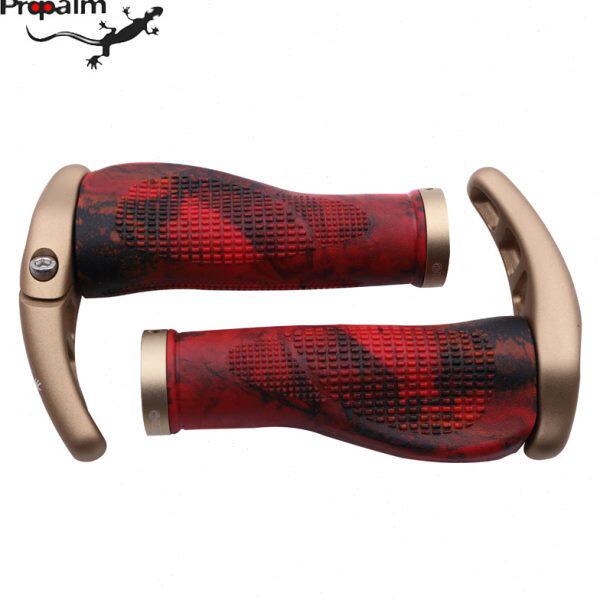 Propalm壁虎山地自行车把套锁死把手骑行握把牛角副把橡胶铝合金