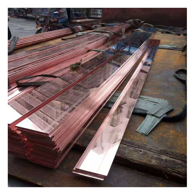 镀锡紫铜排T2铜排 C1100配电柜铜排现货TMY母线排 铜排加工