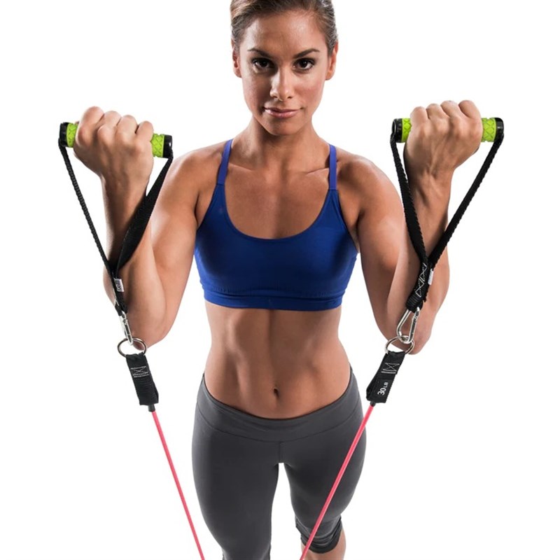 GoFit弹力绳力量锻炼阻力训练男士健身拉力绳女士弹力GF-PGYM-DVD