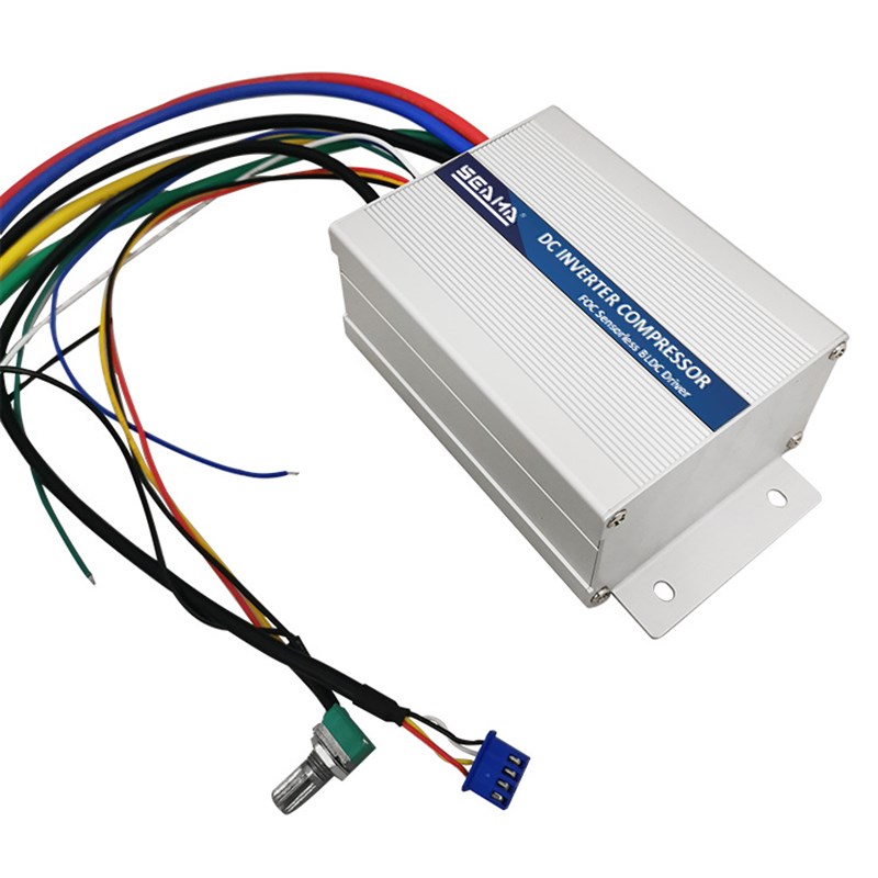 低压24V48V压缩机直流无刷电机驱动器正弦波变频器大功率调速板