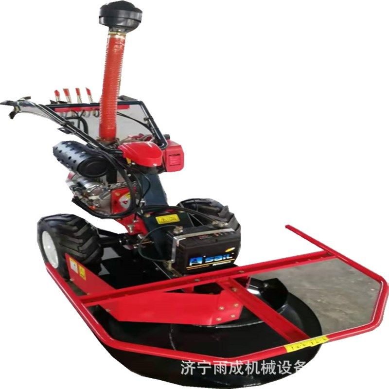 自动行走手扶牧草收割机 柴油草地收获机 手推式剪草机