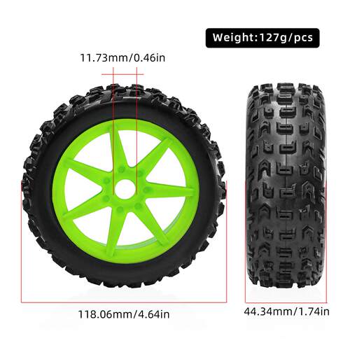 1/8 ARRMA17mm结合器 KYOSHO BUGGY 电越油越 越野车魔爪轮胎W147