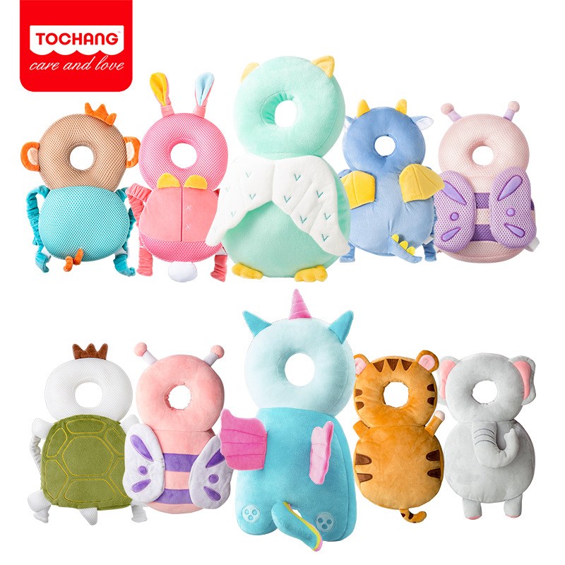 跨境热销宝宝防摔护头枕婴幼儿防撞头部保护背枕儿童学走路防摔帽