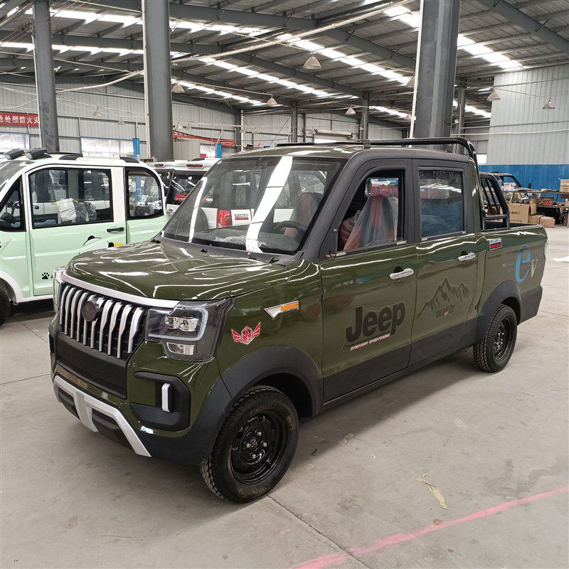 苏客皮卡电动车家用代步拉货皮卡车油电两用新能源载重货车爬坡王