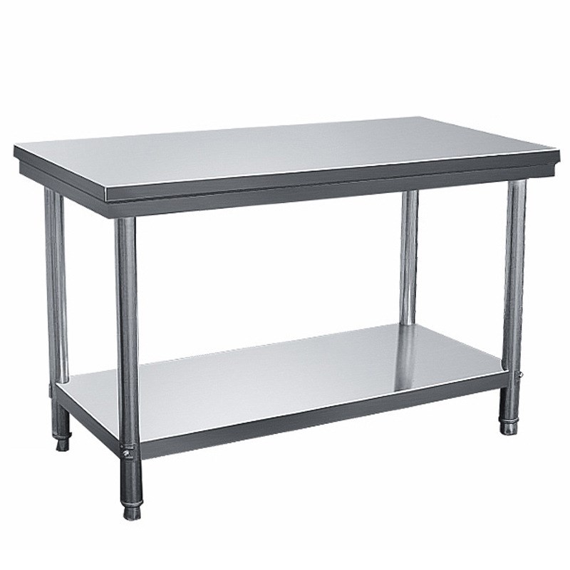 厨房商用不锈钢操作台304加厚烘焙长方形酒店工作台专用打荷桌子