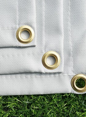 白色多规格阻燃地垫硅胶玻璃纤维灭火布户外野营烧烤救生防火地垫