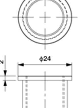 机械手配件[131203] 20套筒螺母M17连接件