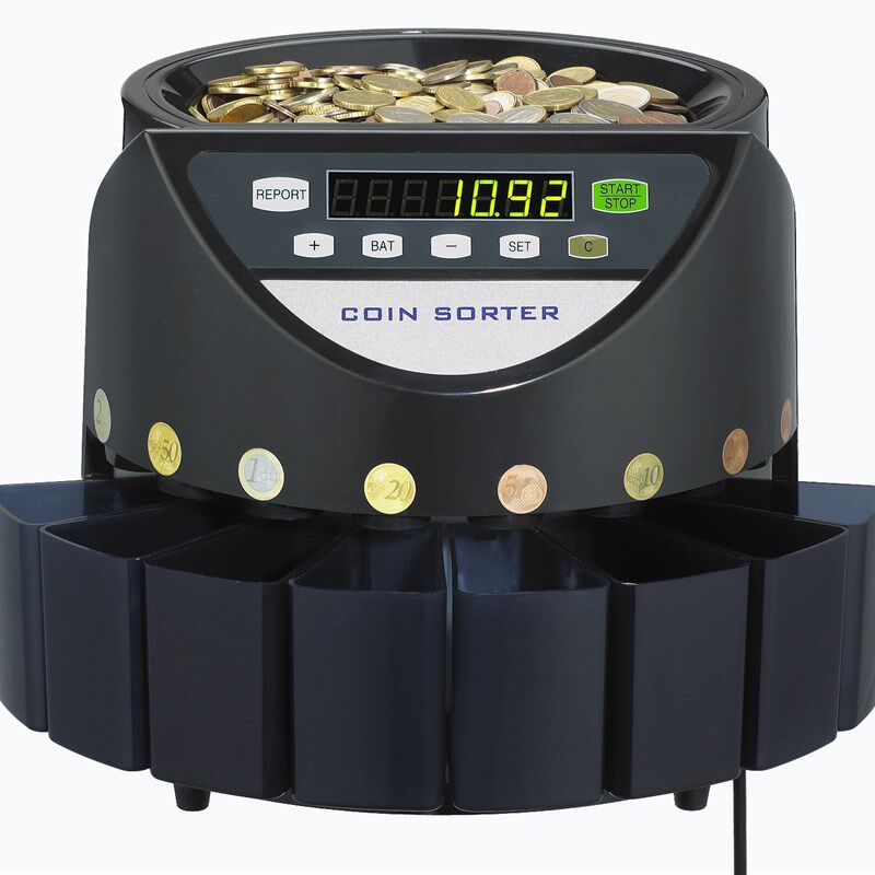 欧元硬币清分机 小型硬币器硬币外币清分机 硬币分拣FJ-885硬币机