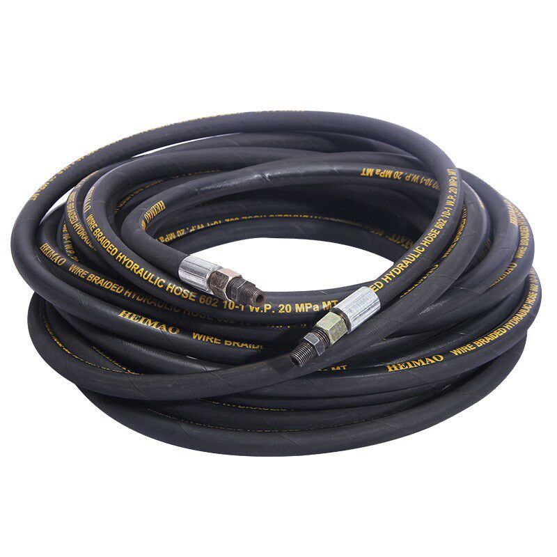 现货大中小风炮气管钢丝管内径13轮胎充气管空压机钢丝编织安装