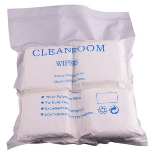 厂家无尘布 3008亚超细4*4显示屏静电擦拭布工业无尘清洁布