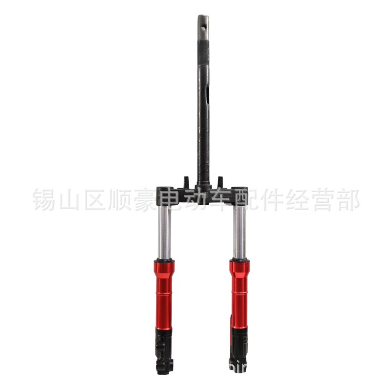 电动车配件龟王改装油压前减改装车减震踏板车避震铝筒龟王方向柱