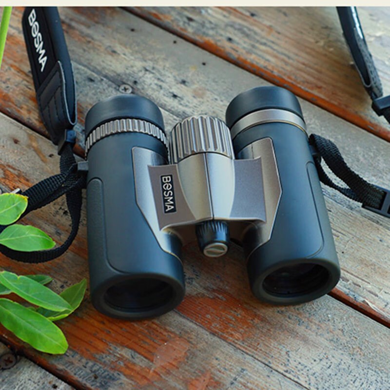 博冠BOSMA学生户外观鸟便携手持用双筒望远镜高清防水雨燕 8x32