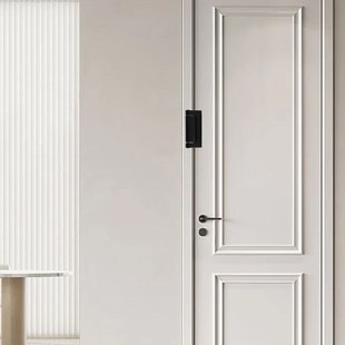 便携式免打孔铝合金防盗门内反锁扣链锁紧扣室内门搭扣快速卡扣拉