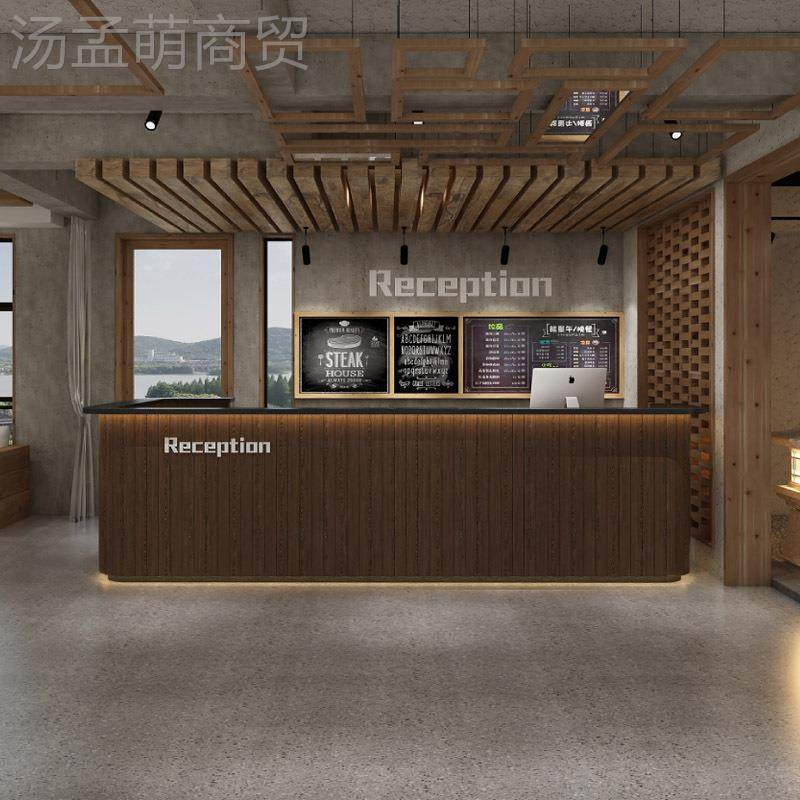 转角台餐厅古复工业风接公待NMC前台小型司美容院服装吧店收银台,鲜花速递/花卉仿真/绿植园艺,洒水/浇水壶,淘宝优惠券,粉丝福利购,淘宝优惠卷