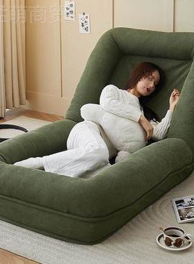 人沙NFO发人类狗窝房间卧室可小单沙发懒双人懒人椅躺可睡折叠沙