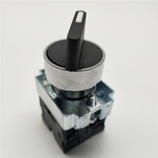 两档二位旋转换选择按钮开关 22mm BD25C XB2 1开1闭 自锁保持ZB2