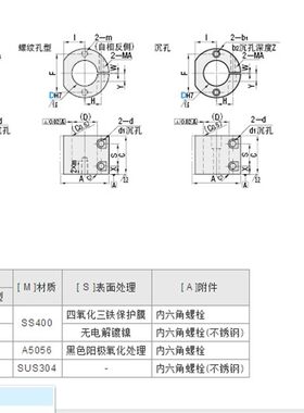 底座用支架圆柱型 圆管固定座 高度调整环SAYB SAYM SAYA SAYS