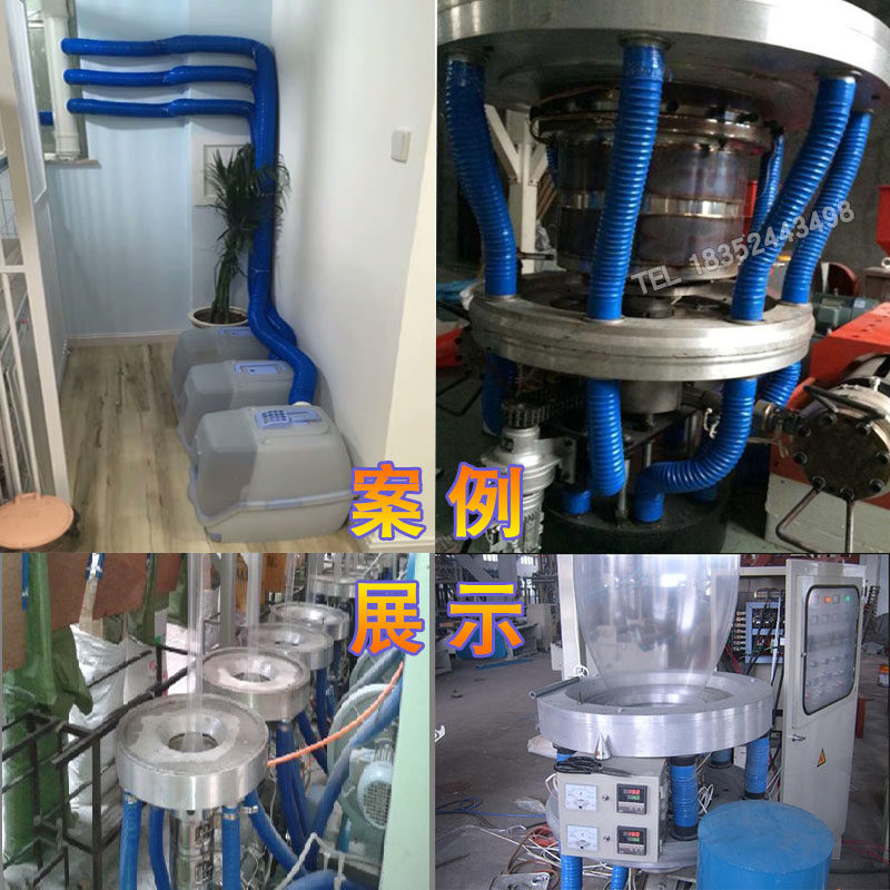 吸尘软管风机换气扇螺旋通风管道除尘橡塑排风出风管100mm*1米长