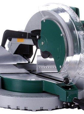 弘正12寸93051齿轮式锯铝机切割机大功率高精度45斜切铝材木材