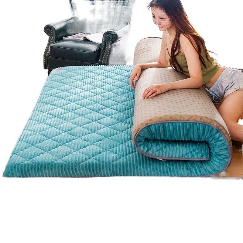 法莱绒床垫加厚榻榻米海绵垫单双人宿舍垫被褥子记忆棉垫子打地铺